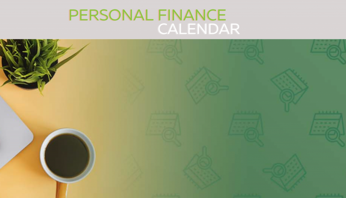 Personal Finance Calendar