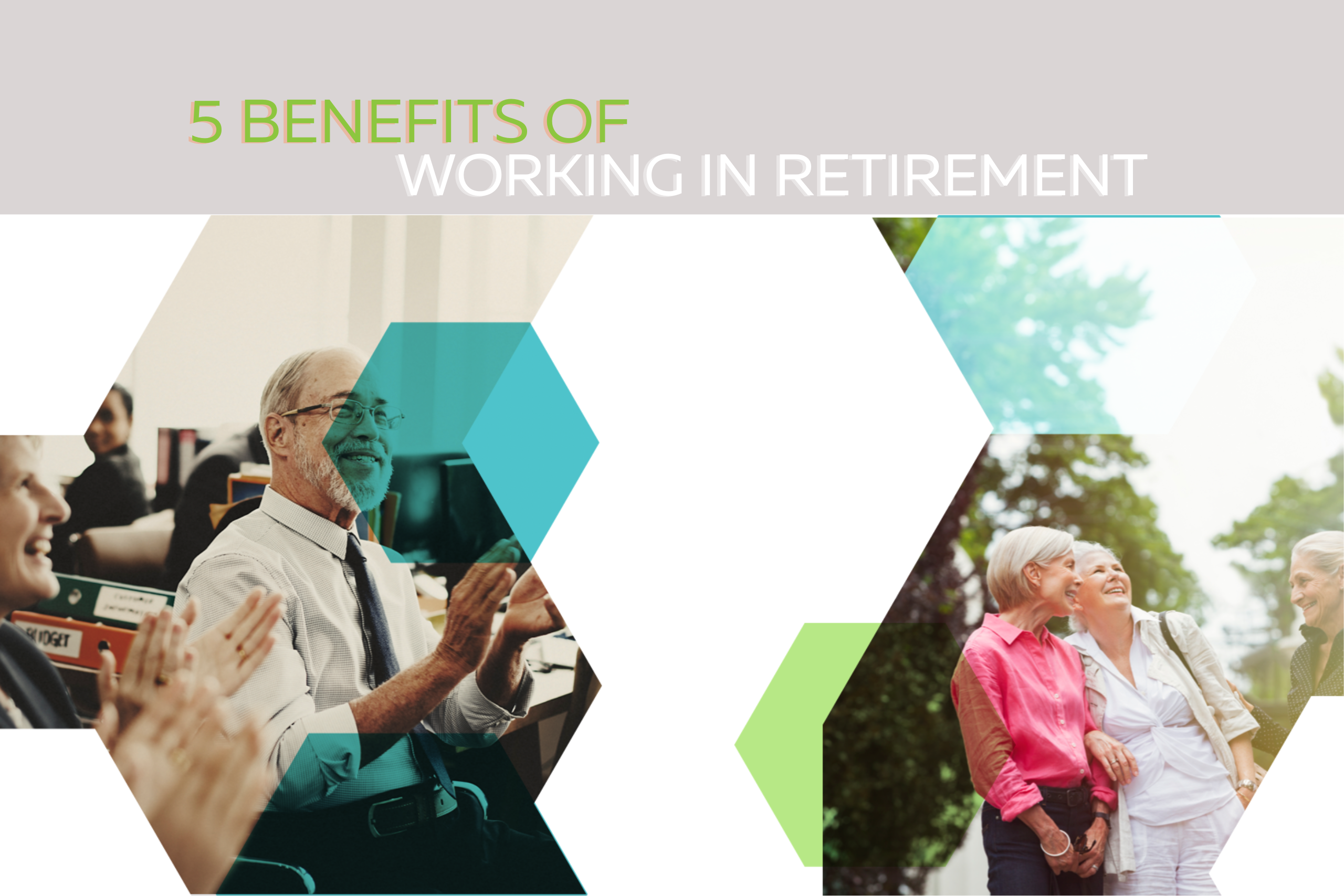 Active men and women in retirement